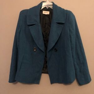 Merona teal jacket.